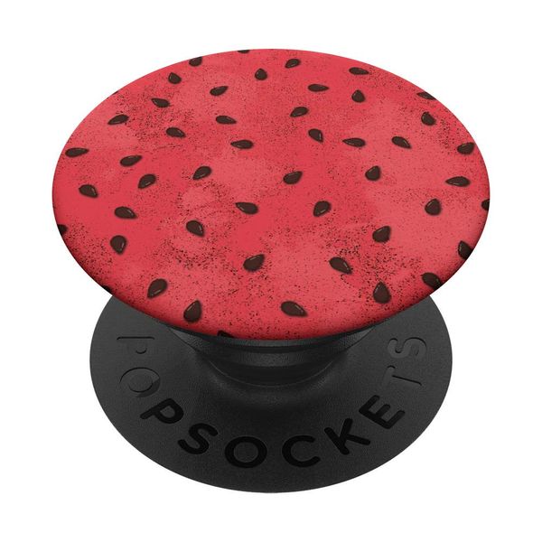 Watermelon Seeds Print Decor Pattern PopSockets Grip and Stand for Phones and Tablets