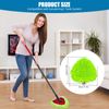 Spin Mop Heads Replacements for Vileda 1 Tank System 2 Pack Microfiber Mop Pad Spin Mop Refill for Vileda/O Cedar Mop Head Replacement