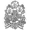 Festive Candles Rubber Stamp [Approx 30 x 30 mm]