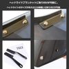 Motorcycle Windshield Windscreen Cowl Universal Type Part Windscreen Meter Visor with Mounting Hardware (Black Black)