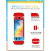 Protective cover for Nintendo Switch 2 joy-con New,Soft Case for Switch2 handle,Handle Protector sleeve with full protection (Red)