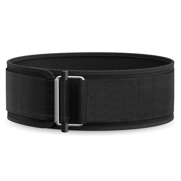 EZIECO Weight Training Belt, Lifting Belt, For Muscle Training, Lumbar Support, Sports Support, Unisex, M 31.1 - 35.8 inches (79 - 91 cm) (Waist))