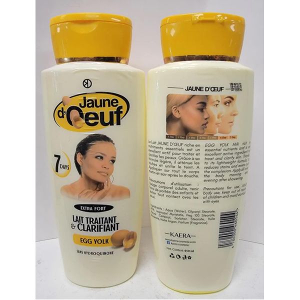 Jaune d'œuf lotion 450 ml sets of 2