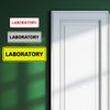 Signs ByLITA Standard Laboratory Sign (Black/Silver) - Medium 1 Pack