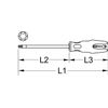 KS Tools 159.1030 Ergotorque Schraubendreher TX, T8