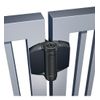 TruClose Self Closing Heavy Duty Pool Gate Hinges With No Side Legs Black
