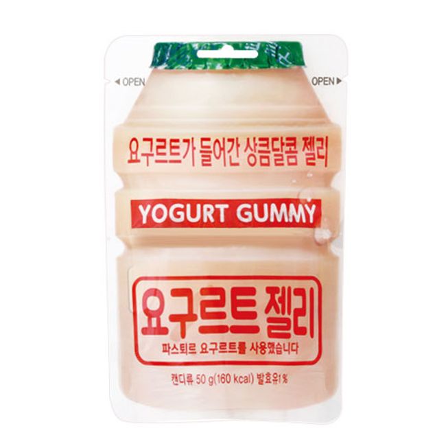 Yogurt jelly (50g)<br> Yogurt Gummy Gummy Candy Korean Food Super Sale × Point Up Festival