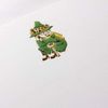Gakken Staafl Moomin 1 Brush Notebook, Snufkin CD04551