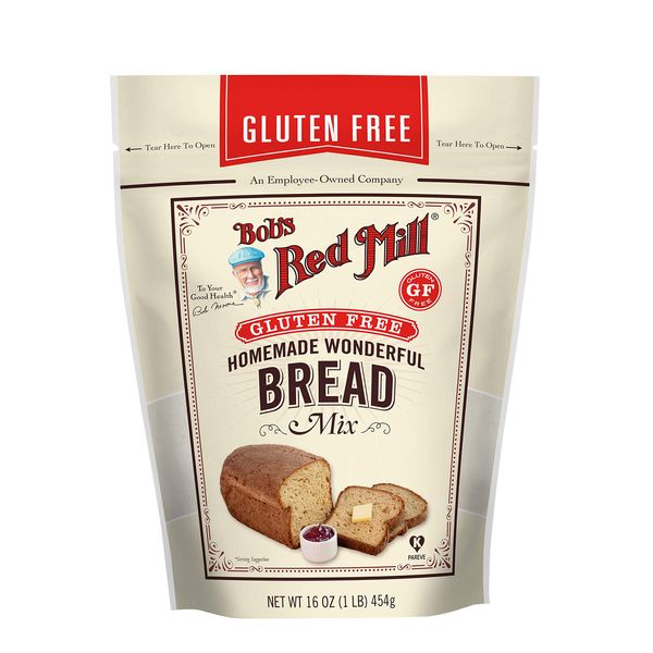 Bob's Red Mill Gluten Free Homemade Wonderful Bread Mix, 16 Oz