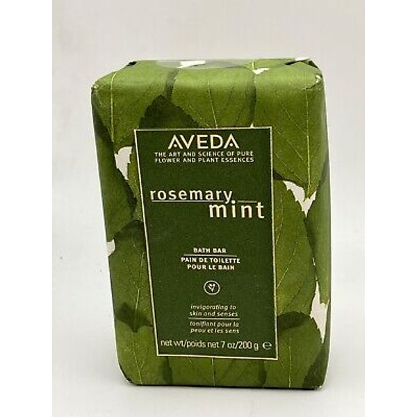 AVEDA Rosemary Mint Invigorating Bath Bar Large 7 oz Soap old packaging