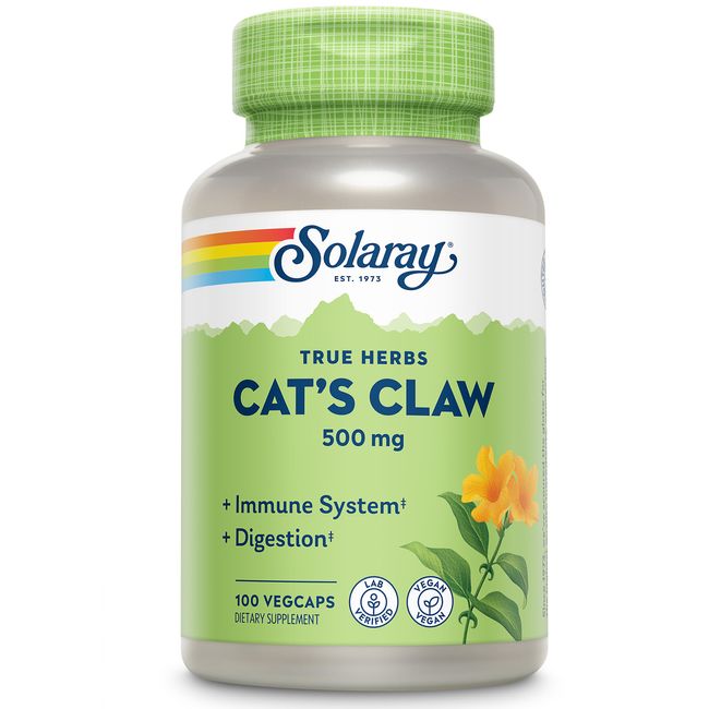 Solaray Cat's Claw Bark 500mg | 100ct