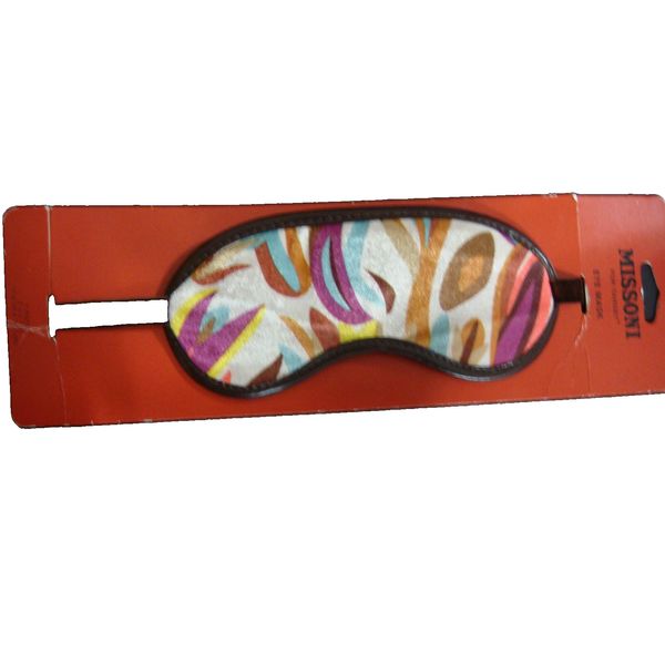 MISSONI FOR TARGET EYE MASK SLEEP TRAVEL YOGA DESIGN NEW