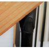 FENCE & DECK RITE Baluster connectors for ¾” OD Metal balusters. Black Polypropylene. (24)