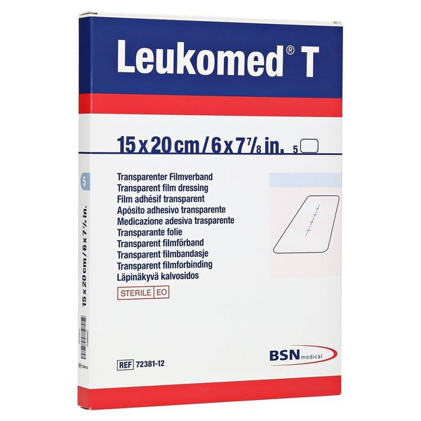 LEUKOMED transp.sterile Pflaster 15x20 cm 5 St