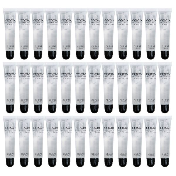 Cherimoya MAX Makeup Clear Lip Polish bulk (36 Pieces)