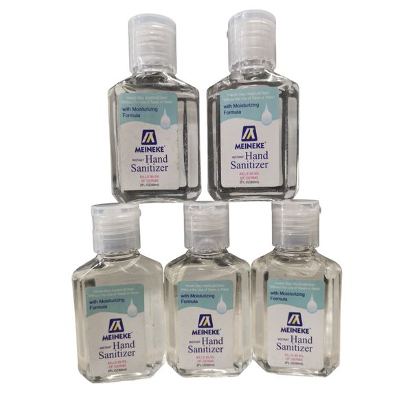 MEINEKE Instant Hand Sanitizer 2 fl.oz ( 60 ml )  PACK OF  5