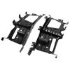 Pair Front Bumper Bracket Mount Kit Steel For Dodge Ram 1500 2009-2012 2010 2011