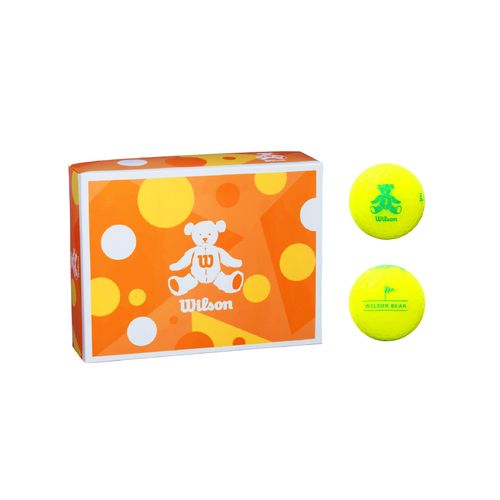 Wilson BEAR4 Dozen Yellow Golf Balls