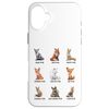 Types of Foxes Educational Collection Fox Types Fox Species Case for iPhone 16 Plus