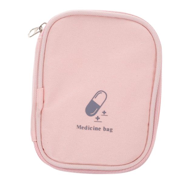 ABOOFAN Pill Storage Bag Organizer Diabetic Carrying case Supplement Organizer diabete kit Bag Tiny for Purse Daily Vitamin Organizer High Capacity Empty Bag Travel