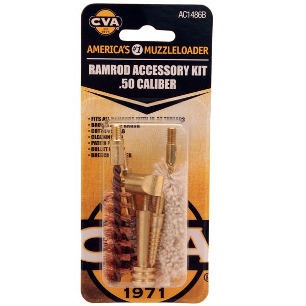 CVA AC1486B Ramrod Accessory Kit, .50 Caliber