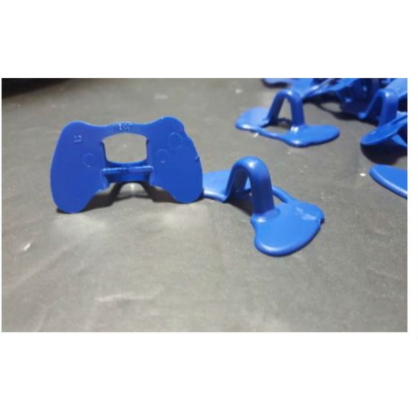 25pc Pinless Peepers Chicken Blinders Spectacles Blue