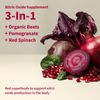 Nitric Oxide Beet Root Organic Powder, Heart & Blood Pressure - Snap Supplements