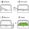 Click & Grow Triple Oregano Refill for Smart Garden