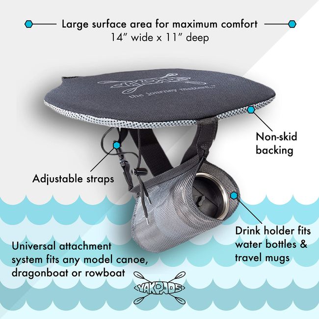 Canoe Bucket Seat Cushion