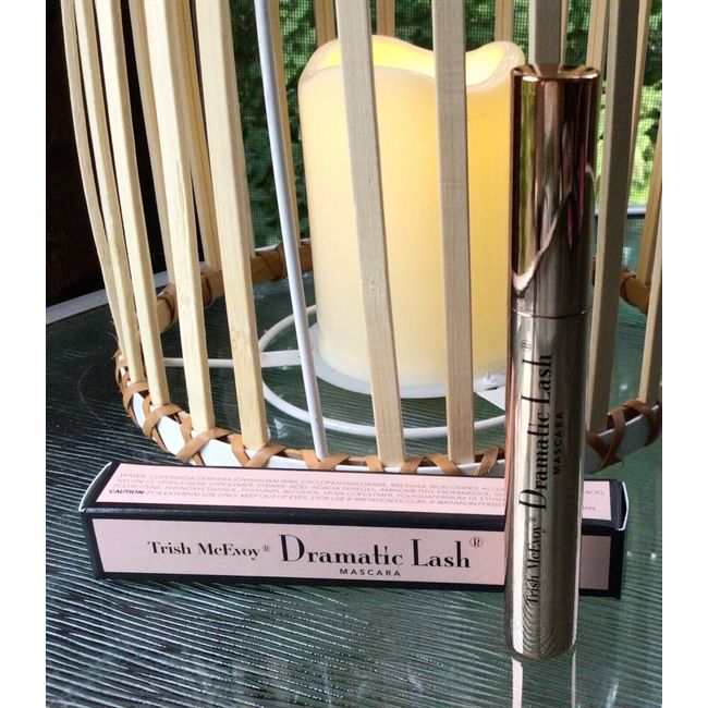 TRISH MCEVOY DRAMATIC LASH MASCARA BLACK .34 OZ. FULL SIZE NEW IN BOX