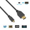 DIGITMON Replacement HDMI to Micro Digital Camera Cable Cord Compatible for Sony HANDYCAM HDR-CX405