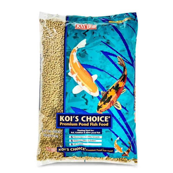 Koi Fish Food Complete Nutrition Growth Color Health All Seasons Plant Proteins