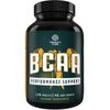Branch Chain Amino Acids Supplement - Vegan BCAA Tablets Post Workout 120ct