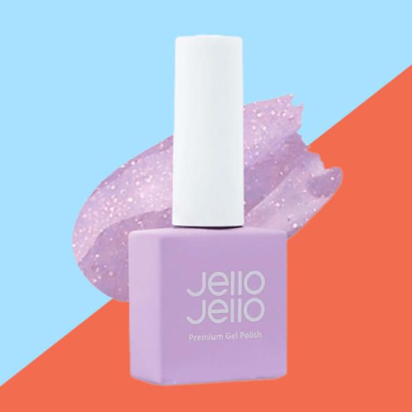 Jello Jello Manicure Gel Nail Polish JS-08 Angora Purple_MC