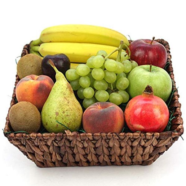 Fruit Lovers Fruit Basket - Fresh Fruit Basket Gift with Next Day UK delivery with Personal Message attached