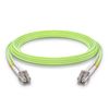 OM5 LC to LC Duplex Fiber Patch Cord, Fiber Cable, Multimode Jumper, 5-meter(16.4ft)