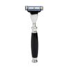 Union Razors SS3RZ Razor with Black Wood Handle