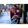 Whamhead Reflective 9cm Mod Target Roundel Scooter Moped Sticker Accessory
