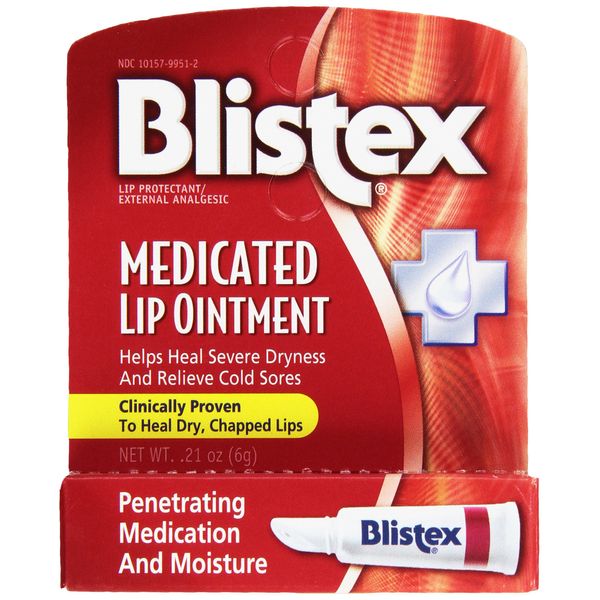 Blistex Medicated Lip Ointment, 0.21 oz
