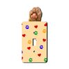 Off The Wall Plates - Cat Paw Decorative Acrylic Electrical Cover - Single Light Switch