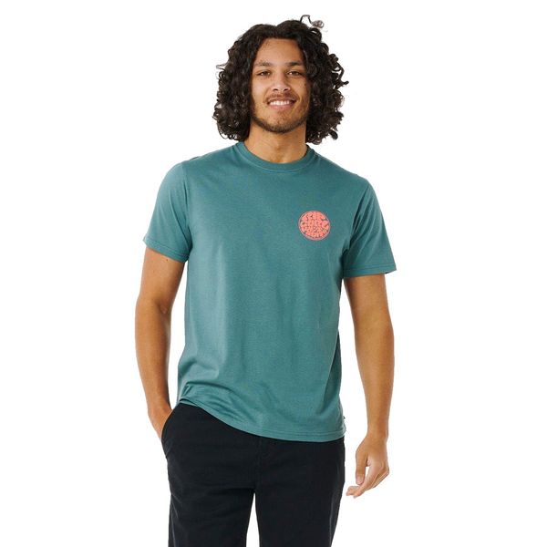 Rip Curl Men's Wetsuit Icon Short Sleeve Tee, Bluestone