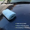 3 Super Thick Microfiber Plush Towel Cleaning No-Scratch Rag Polishing Detailing