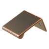 1 in. Oil Rubbed Bronze Highlight Lip Pull