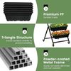 Cerbior 5 Container Patio Vertical Herb Planter Garden Elevated Raised Bed