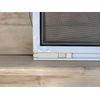 VINTAGE SOLID WHITE ALUMINUM CUSTOM WINDOW SCREENS 27” X 21.5” NEAR MINT!!