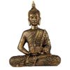 Something Different Large Thai Buddha tealight holder, gold, bronze