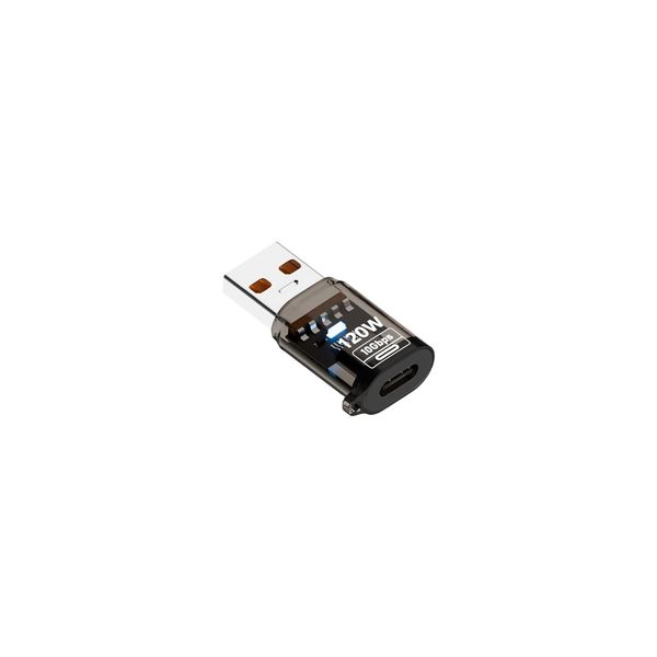 msla Digital Display Adapter Stress PD Rapid Charging Adapter Transparent Clear Black