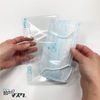 Anti-Microbial "Help Mask" Holder, Disposable Film, 100 Sheets