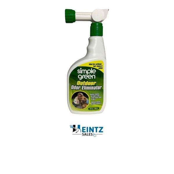 Simple Green Outdoor Odor Eliminator Hose End Sprayer for Pets, 32-Ounce