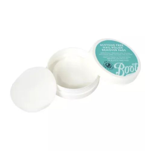 Boots Acetone Free Nail Polish Remover Pads 25s